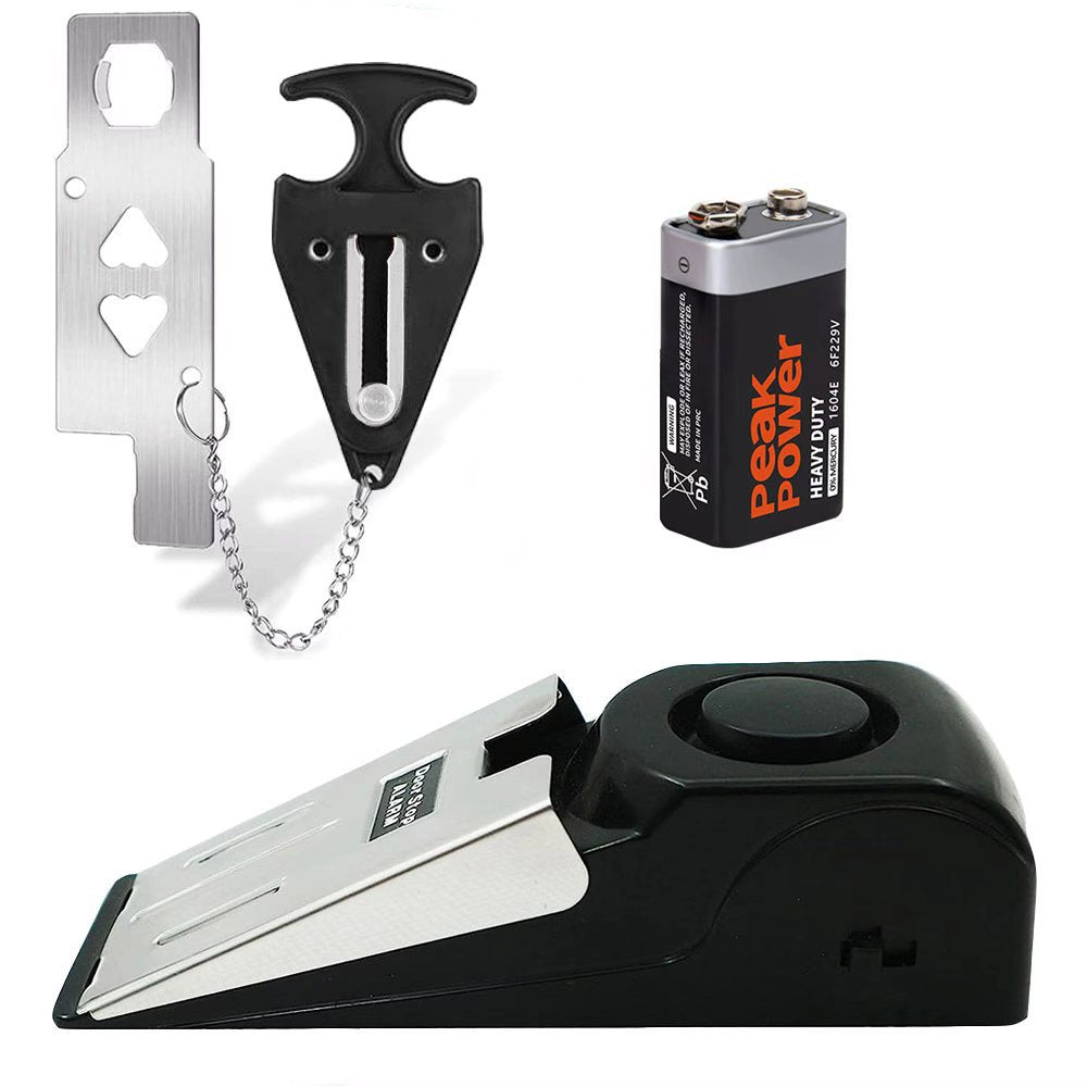 Door Stop Alarm for Hotel & Home Doors