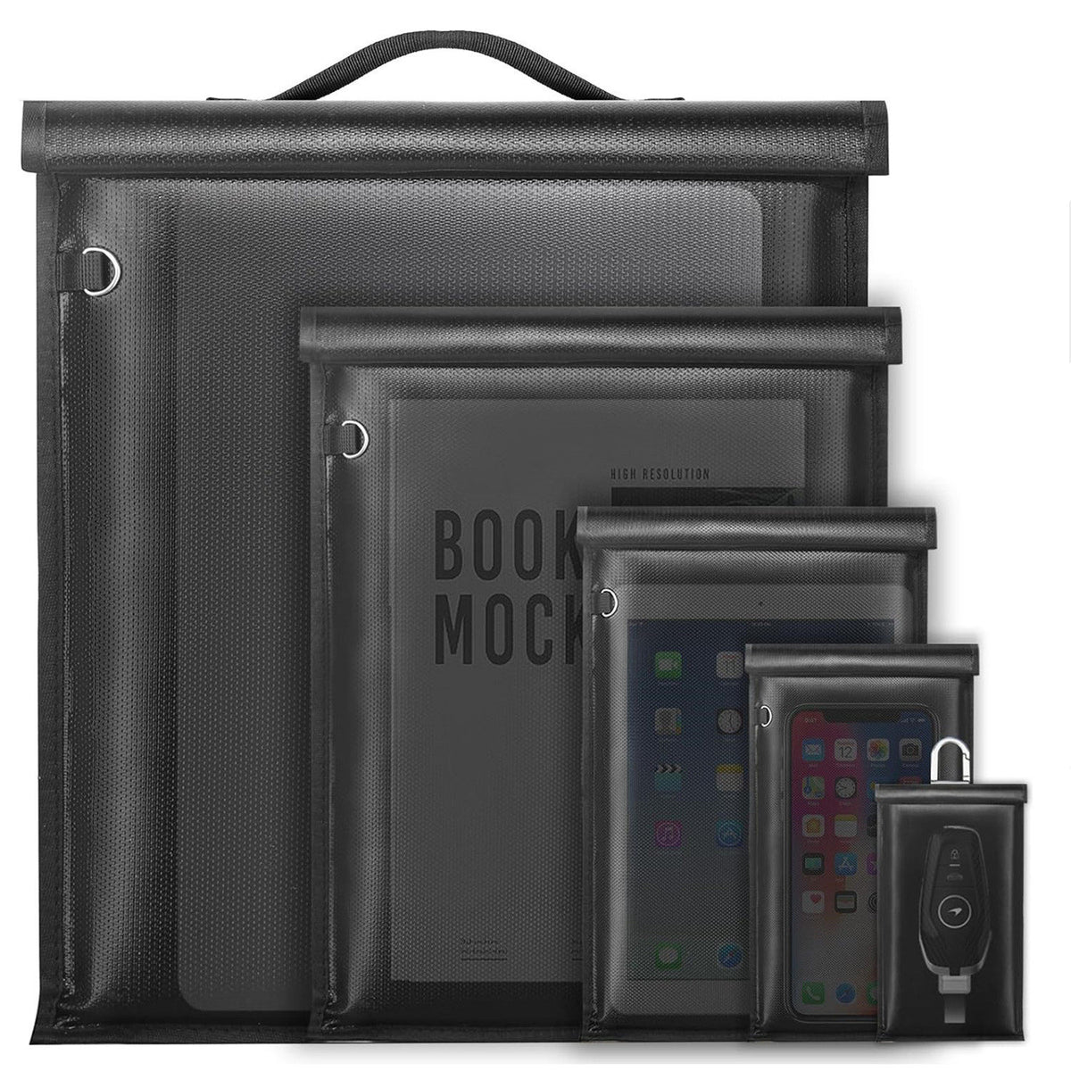 Faraday Bag - Signal Blocking Pouch for Phones & Car Key Fobs